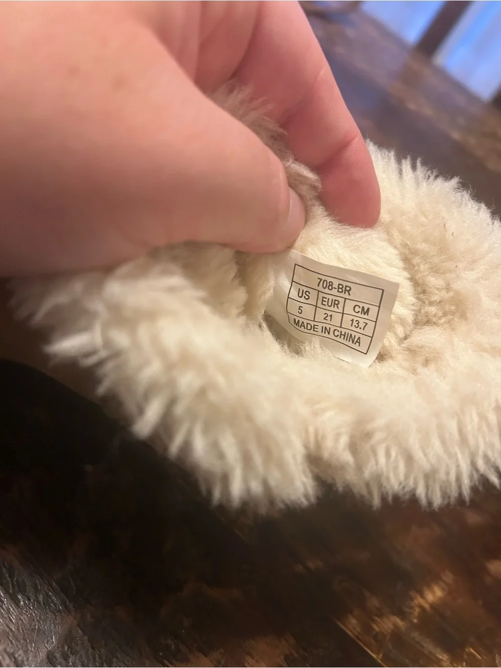 Weestep Kids Tan Faux-Suede Fur Cuff Boots